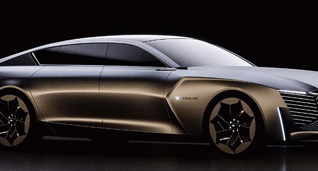 Представлены первые рендеры флагманского электроседана Cadillac Lumin