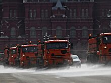 Столичные дороги впервые промоют с шампунем после зимы