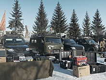 Бойцам бригады «БАРС-Курск» передали 88 автомобилей