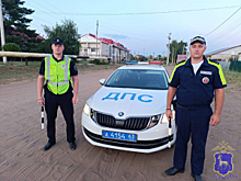 Самарские полицейские оказали помощь жителю Ярославской области, попавшему в трудную ситуацию на дороге