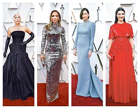 Кто блистал на «Оскаре-2019»: сравним Рэйчел Вайс, Дженнифер Лопес, Леди Гага и Шарлиз Терон