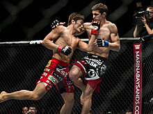 Брутальный нокаут локтем в голову на UFC The Ultimate Fighter — видео