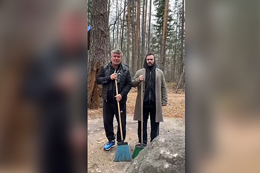 Пирцхалава и Тактаров подмели серафимовский камень в Нижегородской области