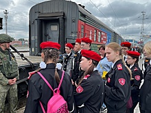 Агитпоезд Минобороны «Единство в памяти. Сила в подвиге!» прибыл в Киров