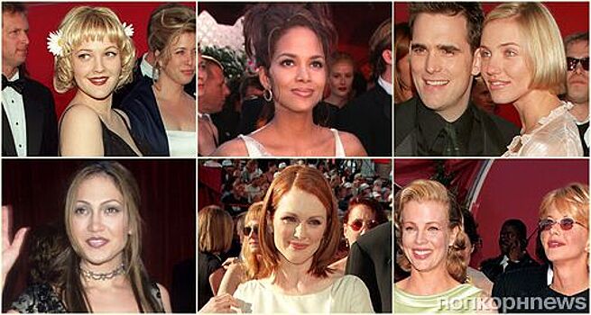 Пятиминутка ностальгии: как выглядели звезды на красной дорожке «Оскара» 20 лет назад