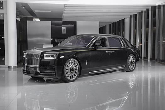 В Москве был представлен единственный в России Rolls-Royce Phantom Tranquillity