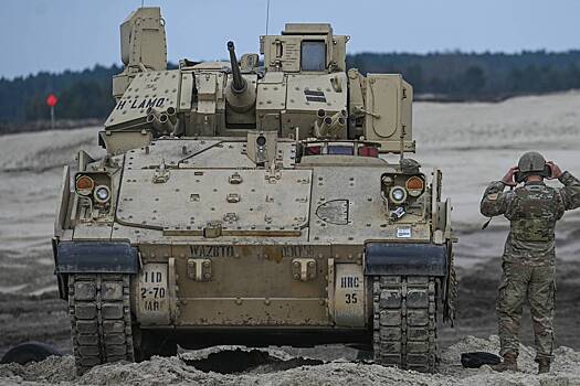 В США сочли провокацией «увязшие в польской грязи американские танки»