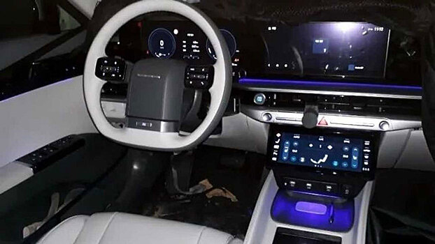 Появилось первое фото интерьера седана Hyundai Grandeur нового поколения
