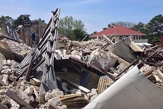В результате землетрясения на Филиппинах погибли два человека