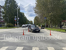 В Тюменском районе произошло ДТП с двумя машинами и мотоциклом