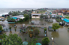 На Геленджик, Новороссийск и Крымск обрушился новый ливень, в городах потоп