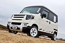 Dafunder: коммерческая пародия кей-кара Honda N-Van на Land Rover Defender