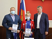 Глава города Иван Носков поздравил дзержинских спортсменов с новыми победами