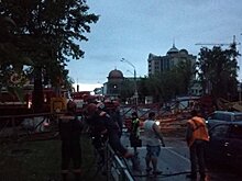 В Барнауле после урагана введен режим ЧС