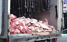 Опасная говядина изъята при перевозке в Курской области