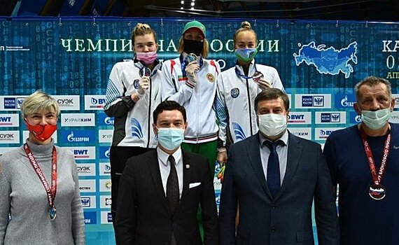 Андрусенко завоевала золото на чемпионате России по плаванию в Казани