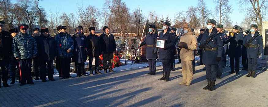 В Рязанской области перезахоронили останки красноармейца, погибшего в 1941 году