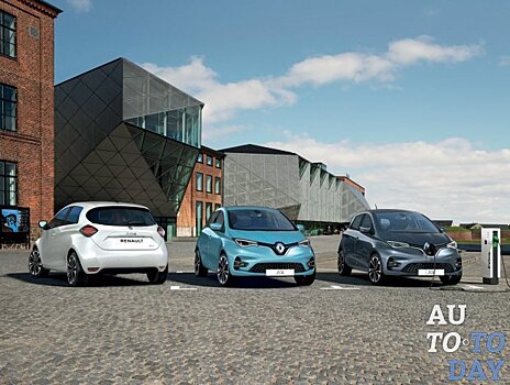 Renault Zoe сможет проезжать до 400 километров