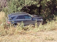 Renault слетел с трассы под Абдулино