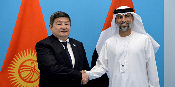 Глава кабмина Кыргызстана обсудил с министром энергетики ОАЭ укрепление двусторонних отношений