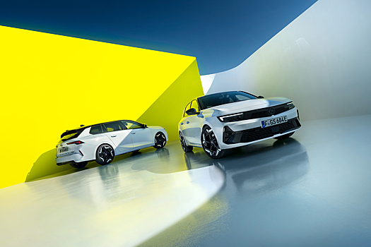 Представлены «заряженные» Opel Astra GSe в кузове хетчбэк и универсал