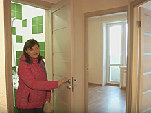 Сироты получили квартиры в Кольцово