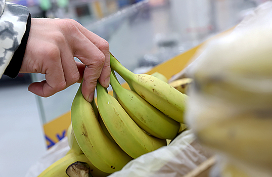 Спрос на бананы в России этой зимой упал из-за роста цен
