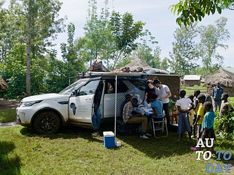Проект Mobile Malaria Project: Land Rover Discovery завершил длительную поездку