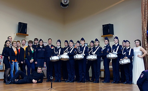 В Юридическом колледже прошел концерт, посвященный Дню сотрудника органов внутренних дел