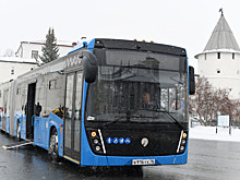 Смотрите-ка, кто вернулся в Казань — автобус-гармошка!
