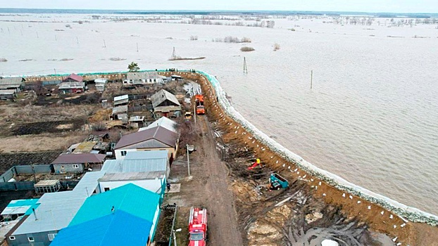Уровень воды в Ишиме под Тюменью вырос на 137 см за 12 часов