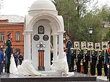 В Астрахани перед Днем Победы открыли нового «Часового памяти»