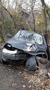 Под Самарой при столкновении с грузовиком погибли водитель и пассажирка "Нивы"