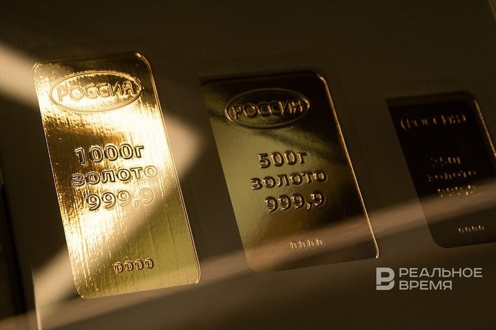 Международный золотой резерв России в апреле достиг рекордной отметки в 2336 тонн