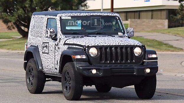 Новый Jeep Wrangler заметили на финальных тестах