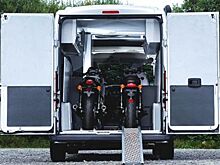 Citroen построил кемпер для мотоциклистов