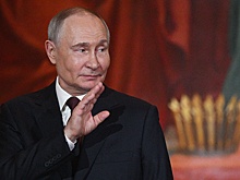 Путин поздравил православных с Пасхой