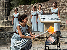 В Греции зажгли олимпийский огонь Игр-2018