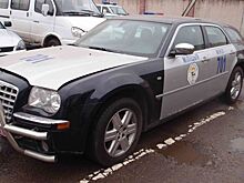 На продажу выставлен патрульный Chrysler из сопровождения президента Белоруссии