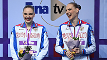 Российские синхронистки Колесниченко и Ромашина победили на этапе Мировой серии в Казани