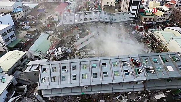 Жертвами землетрясения на Тайване стали 116 человек