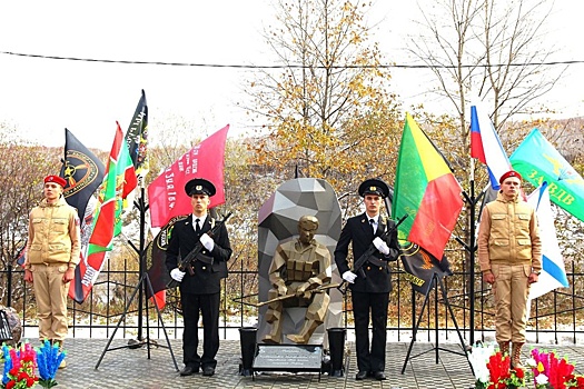 В Сретенском округе Забайкалья открыли мемориал героям Отечества