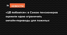 «ЦБ побоится»: в Союзе пенсионеров оценили идею ограничить пожилым россиянам онлайн-переводы