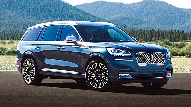 Представлен очень мощный Lincoln Aviator с гибридным мотором