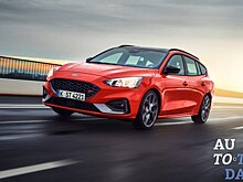 Ford выпускает первые изображения семейного автомобиля Focus ST