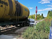 Водитель «пирожка» угодил под поезд в Саратовской области