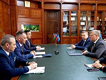 Губернатор Астраханской области встретился с министром транспорта Беларуси