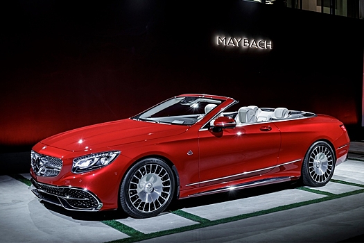 Кабриолет Mercedes-Maybach за 28 млн рублей привезли в Россию