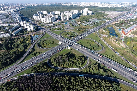 Началась реконструкция транспортной развязки МКАД с Липецкой улицей