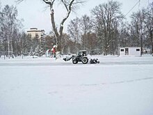 Новый общегородской каток у филармонии скоро примет первых гостей